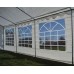 GAZEBO 10x4 ZINCATO PVC IMPERMEABILE - SERIE RINFORZATA COMPLETO - BIANCO